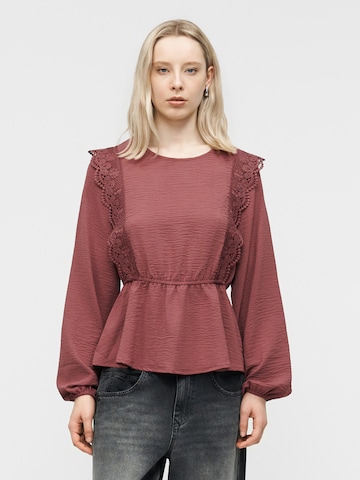 ONLY Bluse 'ONLMETTE' in Pink: Vorderseite