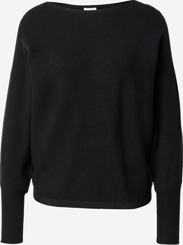 s.Oliver BLACK LABEL Sweter w kolorze czarny: przód