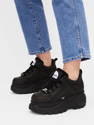 Buffalo London Sneaker '1339-14 2.0 V' in Schwarz: Vorderseite