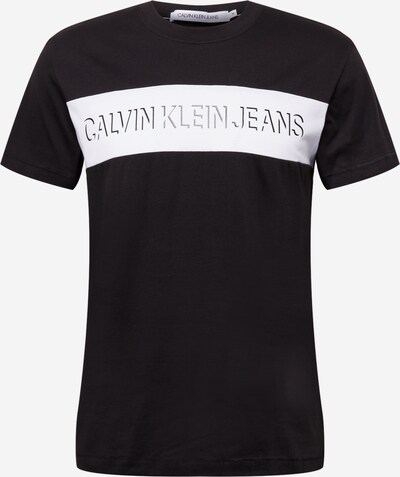 Calvin Klein Jeans Majica u crna / bijela, Pregled proizvoda