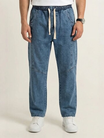 Wide leg Jeans di Bigdart in blu: frontale