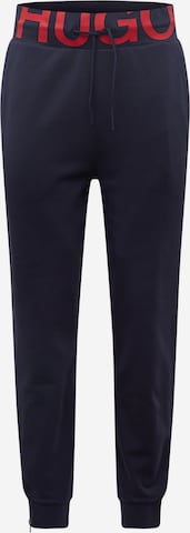 Pantaloni 'DUROS' di HUGO Red in blu: frontale