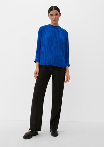 s.Oliver BLACK LABEL Blouse in Blue