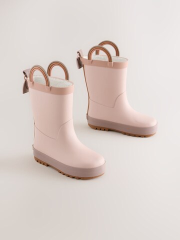 Bottes en caoutchouc Next en rose