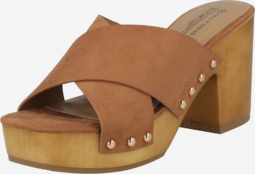 Mule 'SPENCER' CALL IT SPRING en marron : devant