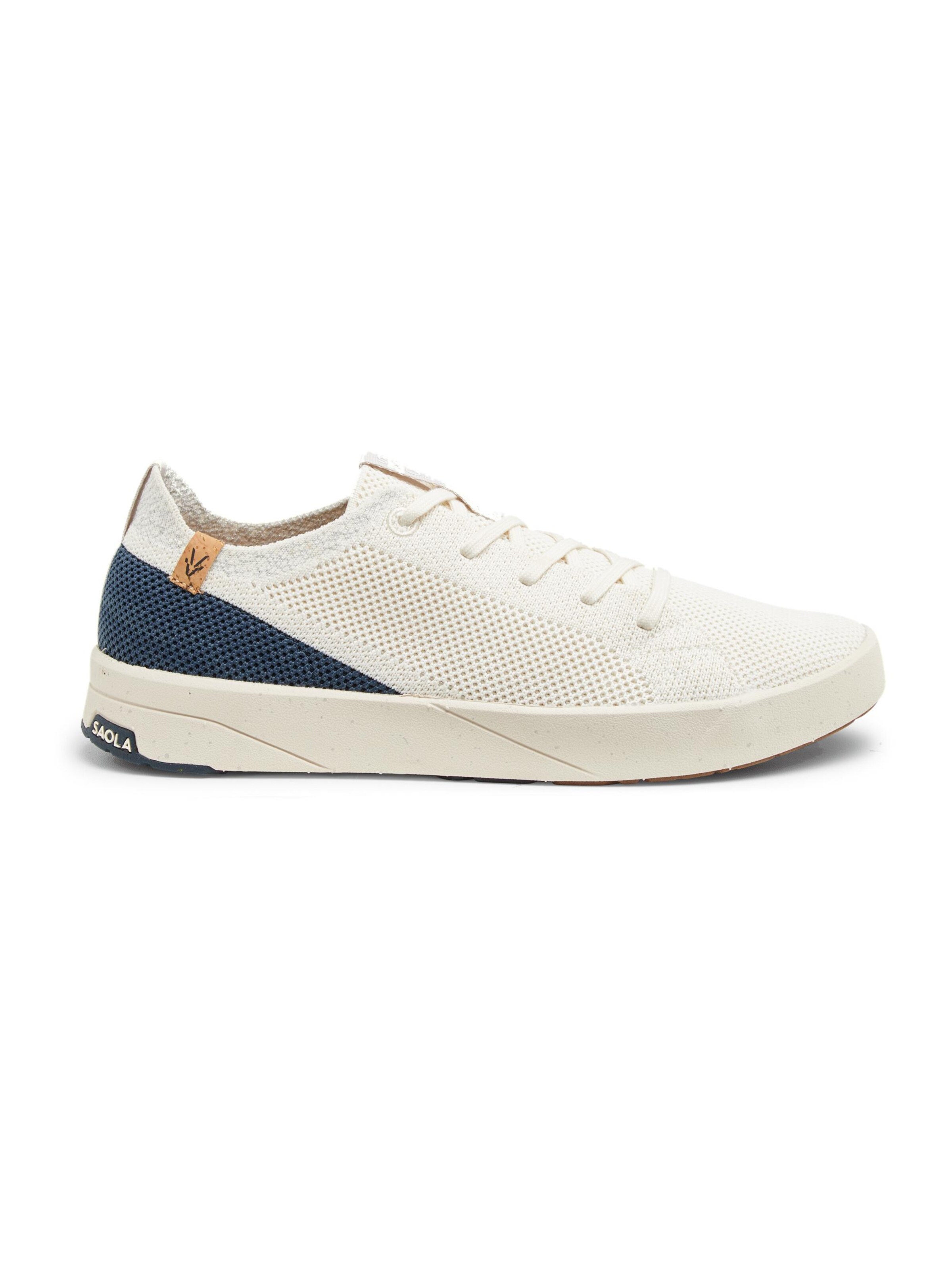 SAOLA Schnürschuh 'Cannon Knit 2.0 W White Navy'‌‌‌ in Blau: Vorderseite