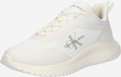 Calvin Klein Jeans Ниски маратонки в сиво / бяло, Преглед на продукта