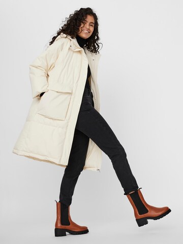 VERO MODA Winter Coat 'Elanor' in Beige