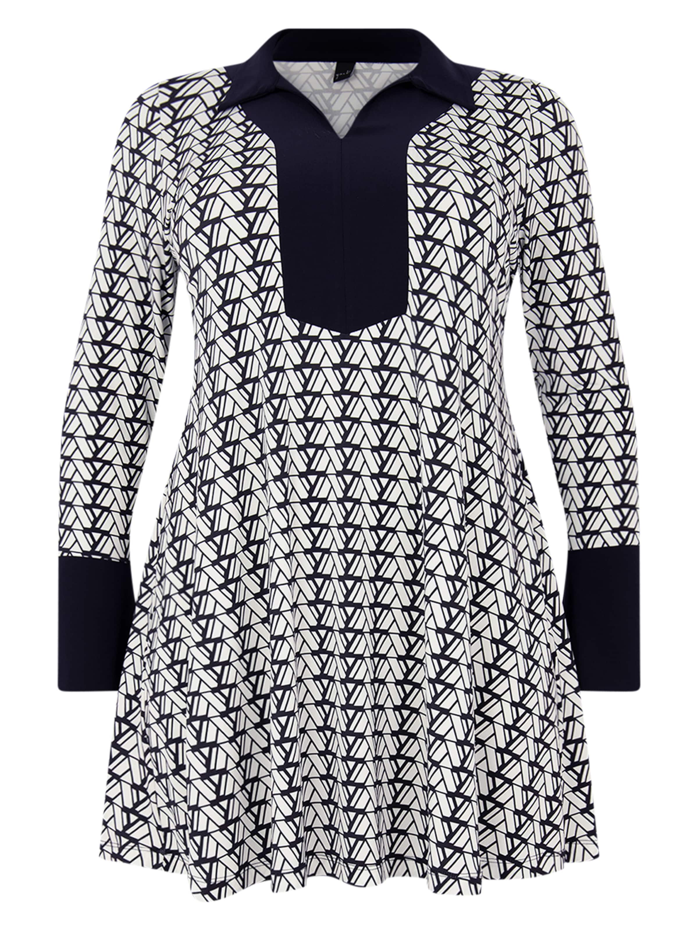 YOEK Tuniek in Wit: voorkant