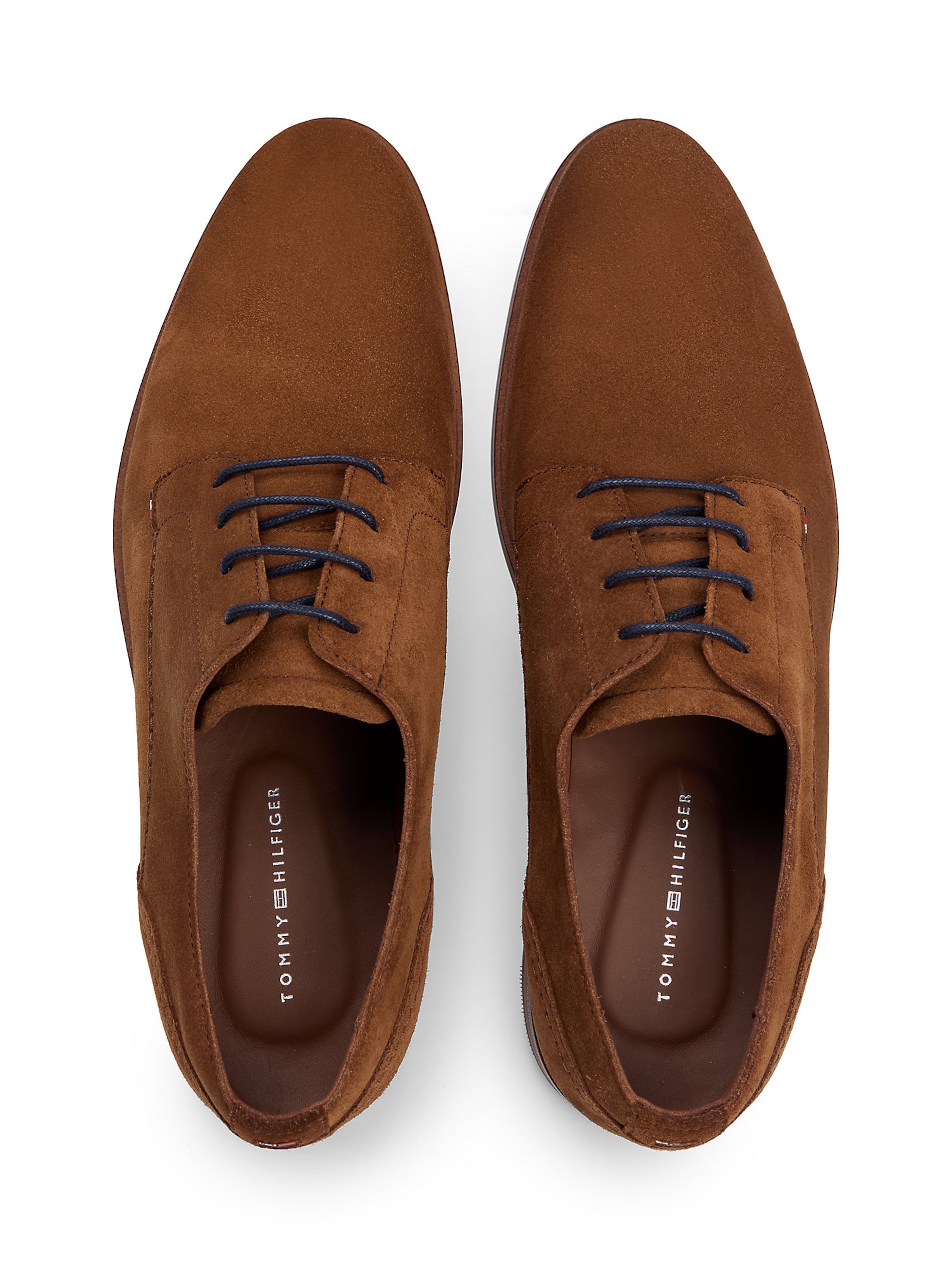 TOMMY HILFIGER Schnürschuh in Braun