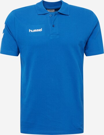 T-Shirt fonctionnel Hummel en bleu : devant