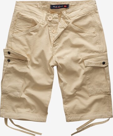 Rock Creek Cargo Pants in Beige: front