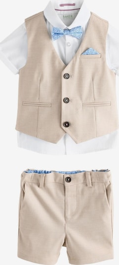 Baker by Ted Baker Komplet veličine 92 u kraljevsko plava / bež siva / bijela, Pregled proizvoda