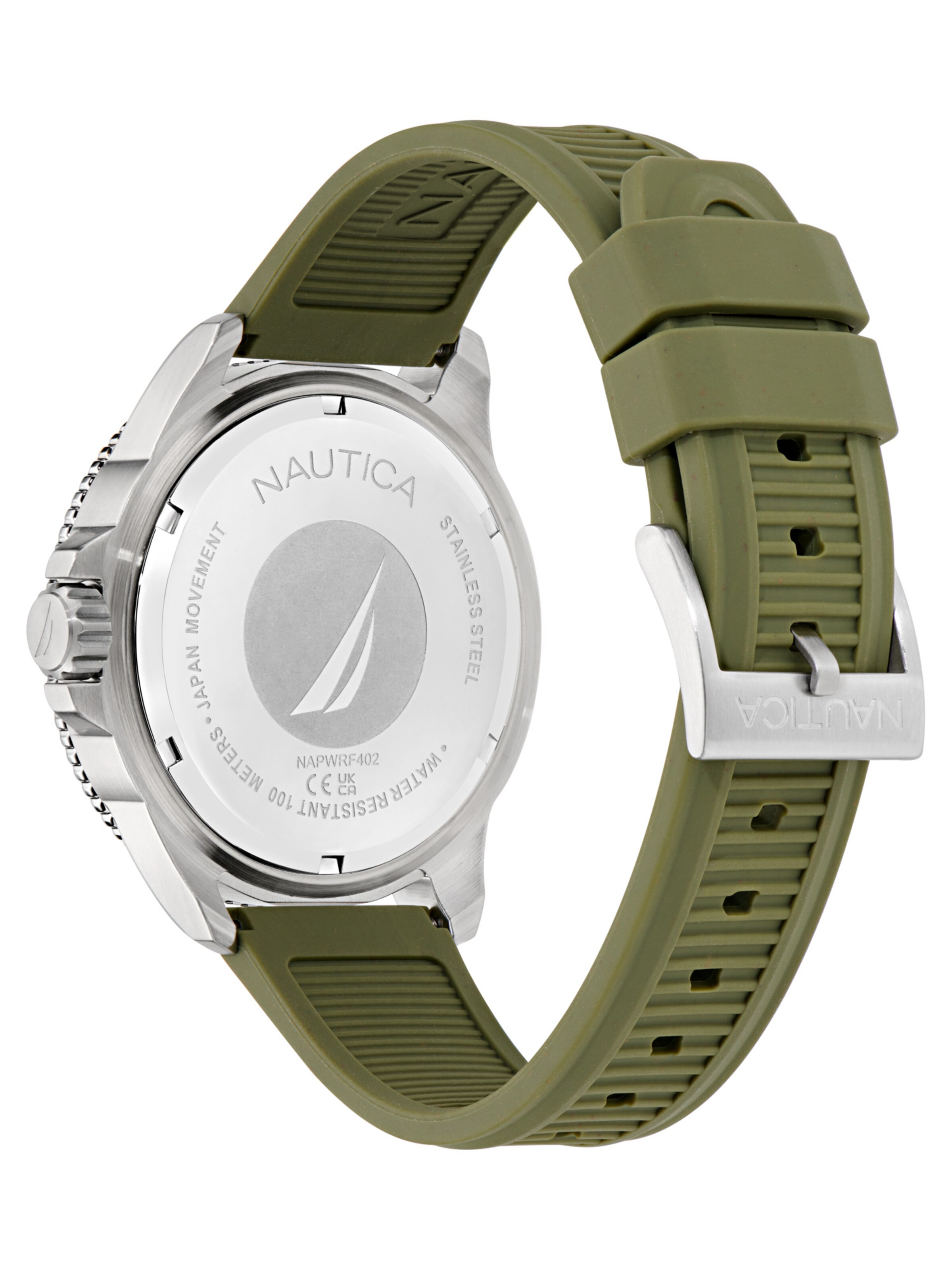 Montre à affichage analogique 'WINDROSE' NAUTICA en vert