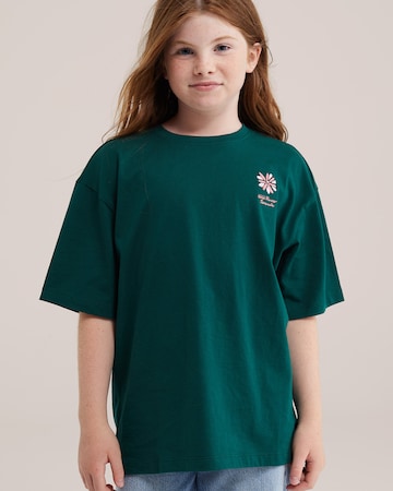 WE Fashion - Camiseta en verde: frente