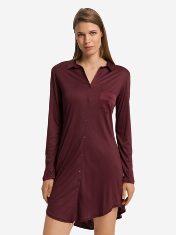 Hanro Pajama shirt in Purple