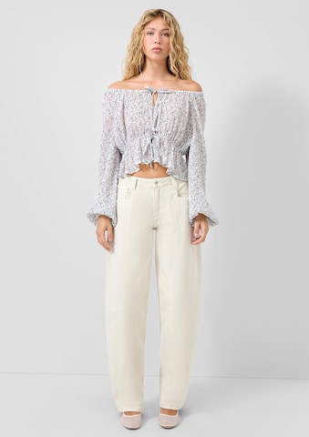 QS Regular Jeans in Wit