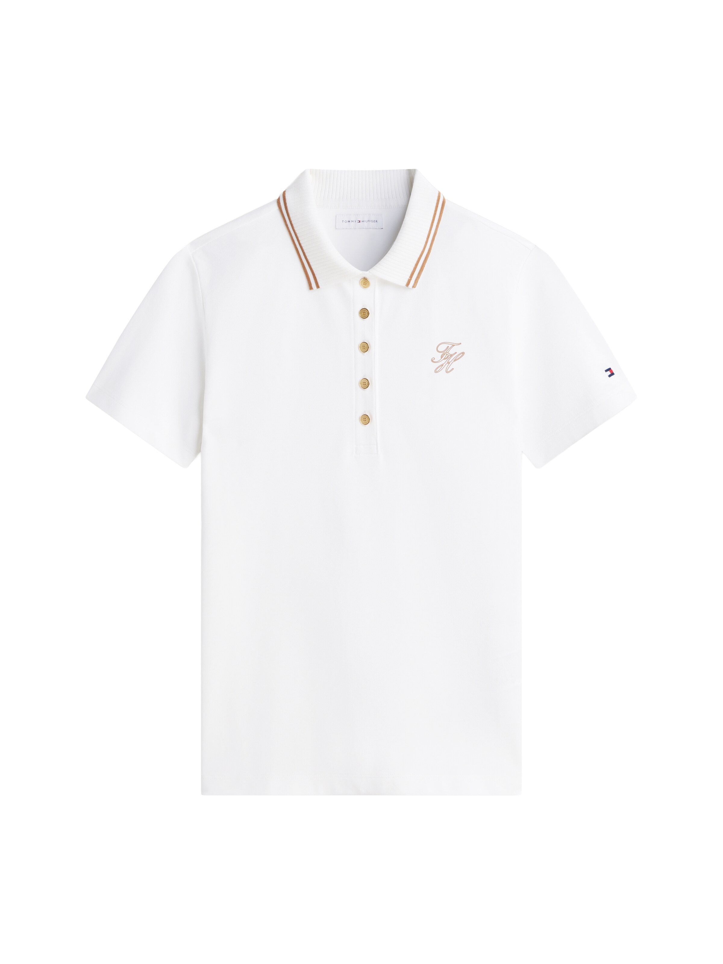 balta TOMMY HILFIGER Marškinėliai '1985': priekis