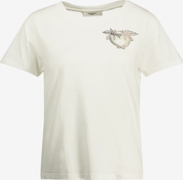 T-shirt 'PALMY' Deeluxe en blanc : devant