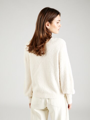 VILA Knit Cardigan in Beige