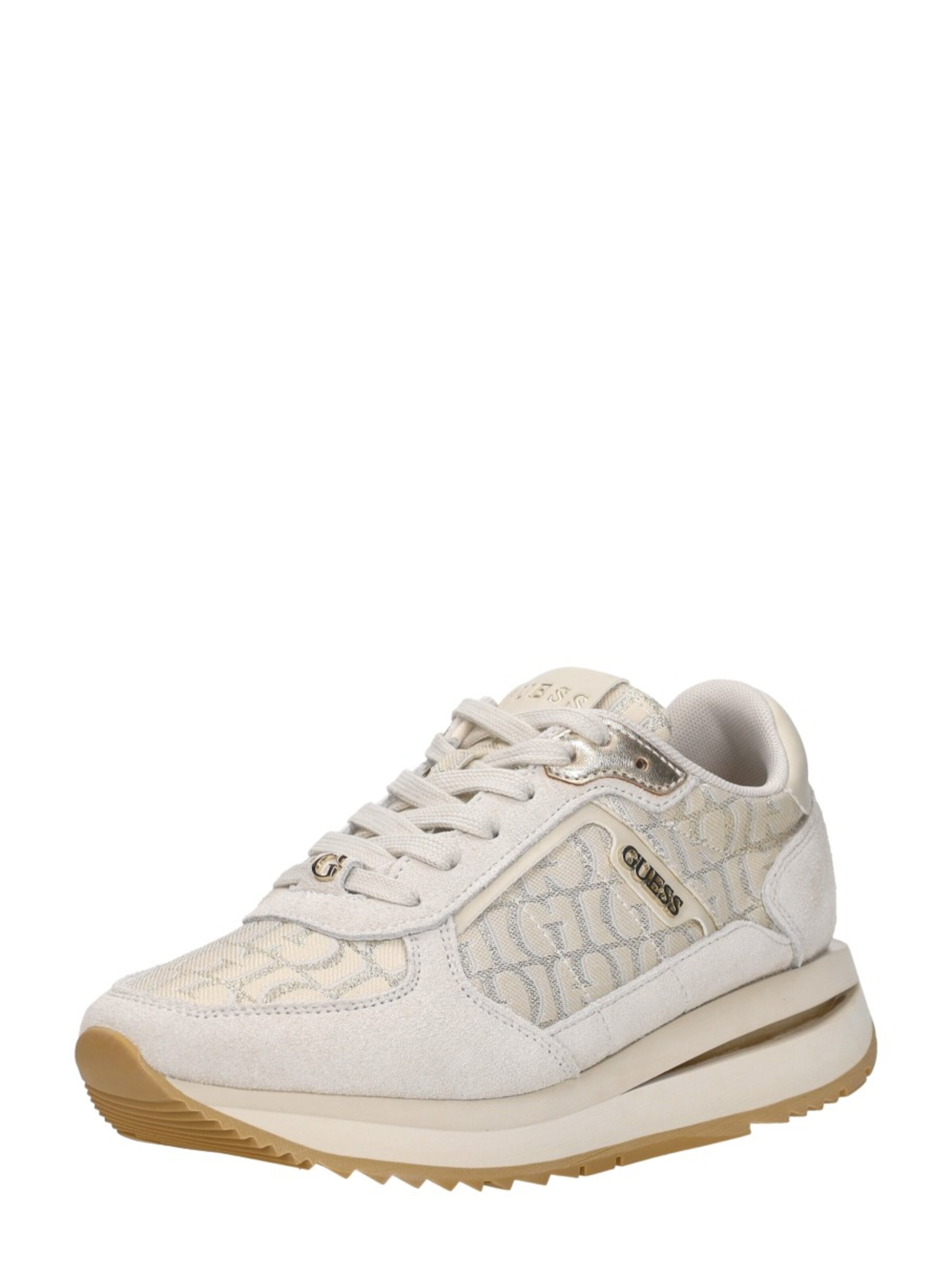 Baskets basses 'Energy 5' GUESS en blanc