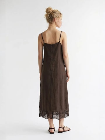 MixRay - Vestido de verão em castanho