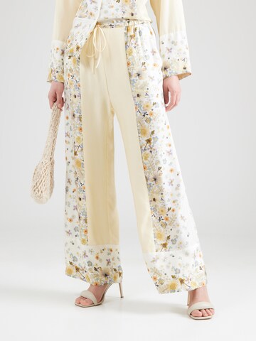 Wide leg Pantaloni 'FABERT' di Munthe in beige: frontale