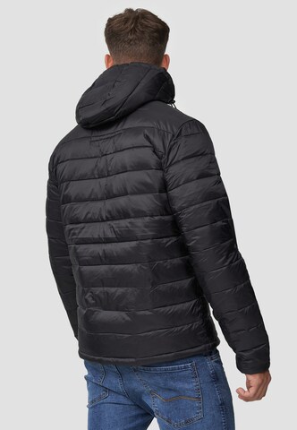 INDICODE JEANS Winterjas 'Hampshire' in Zwart