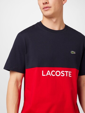 T-Shirt LACOSTE en bleu