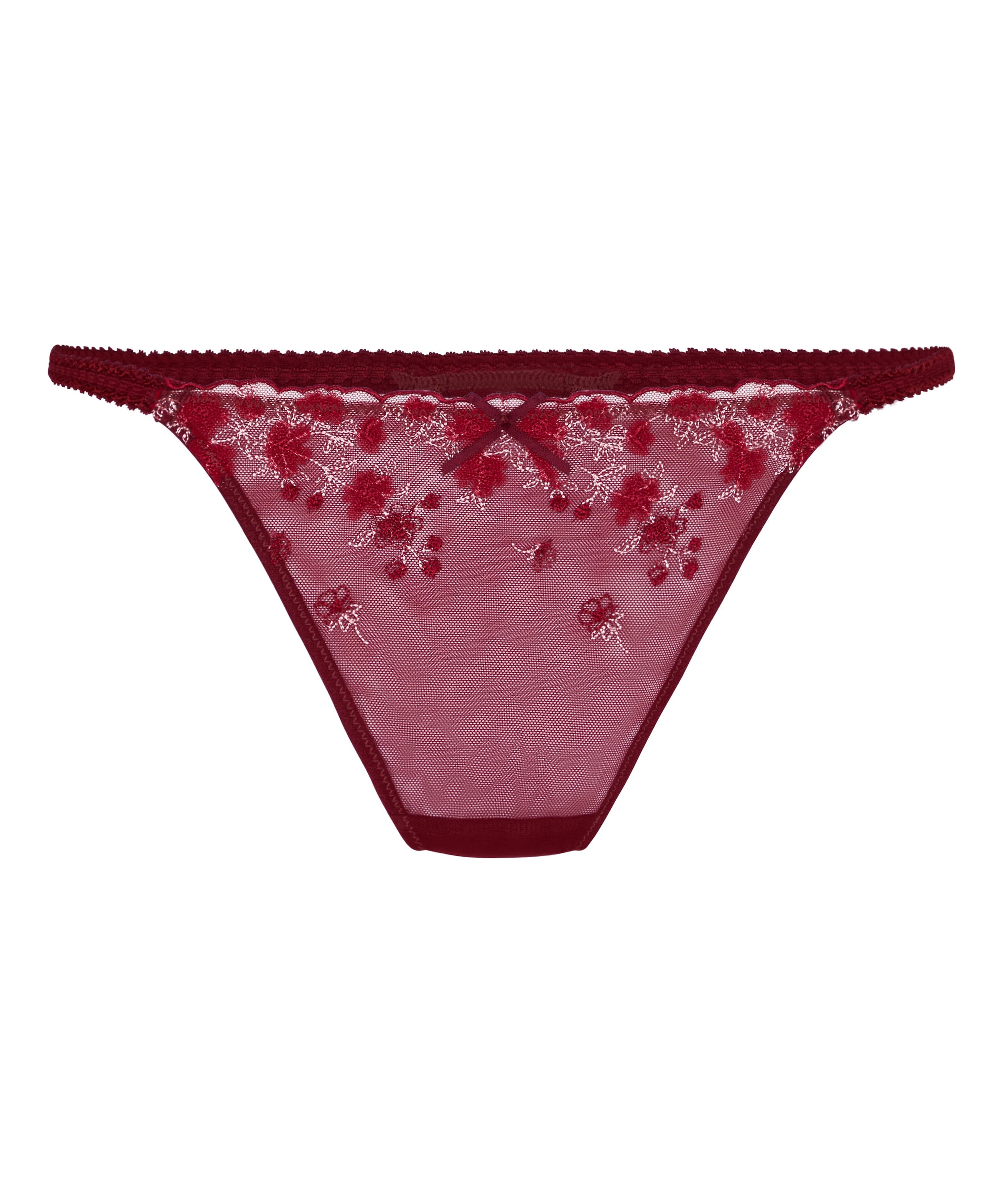 Hunkemöller String 'Chloe' in Rood: voorkant