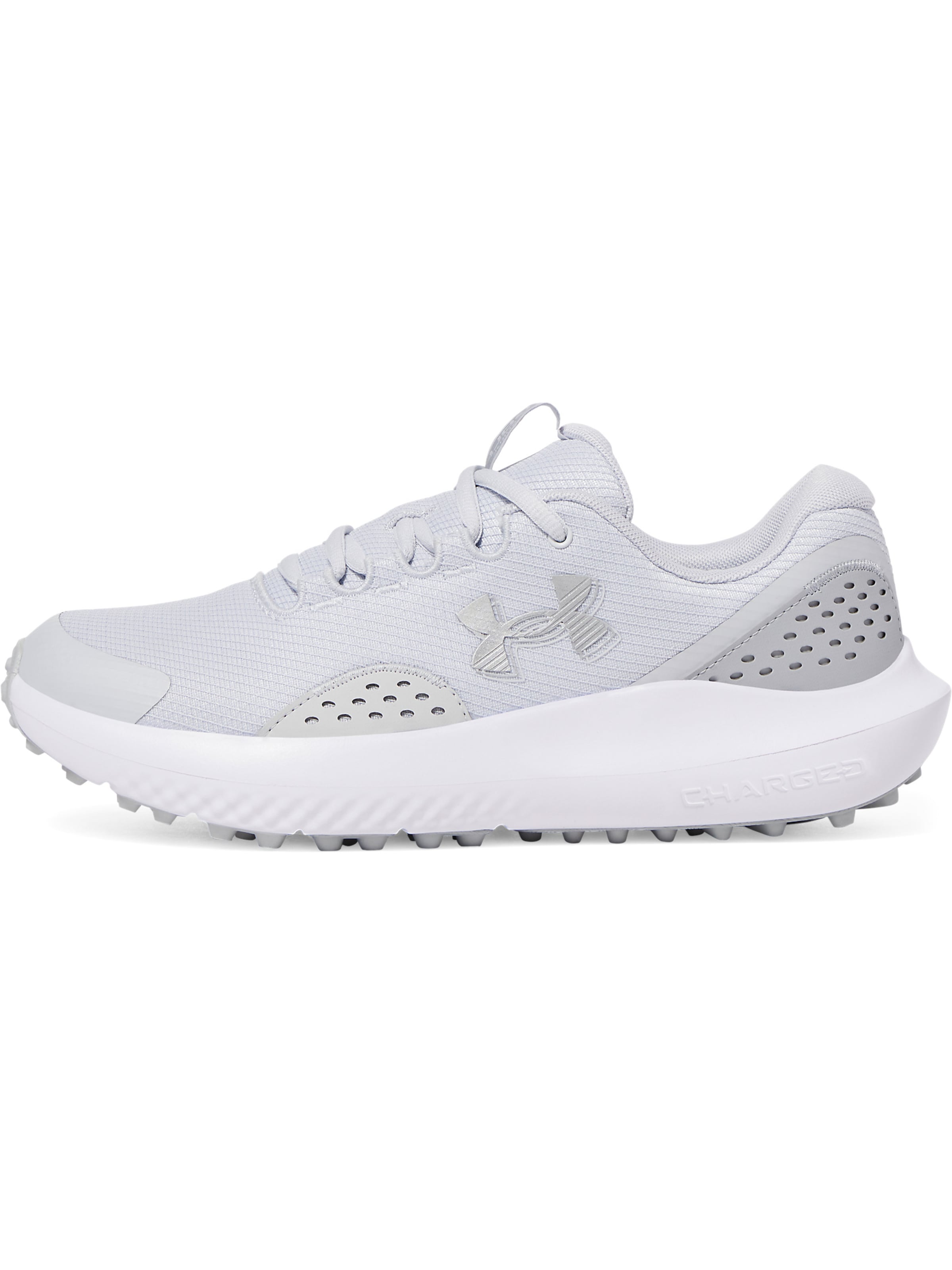 UNDER ARMOUR Sportschoen 'Surge' in 43 in de kleur Lichtgrijs, Productweergave