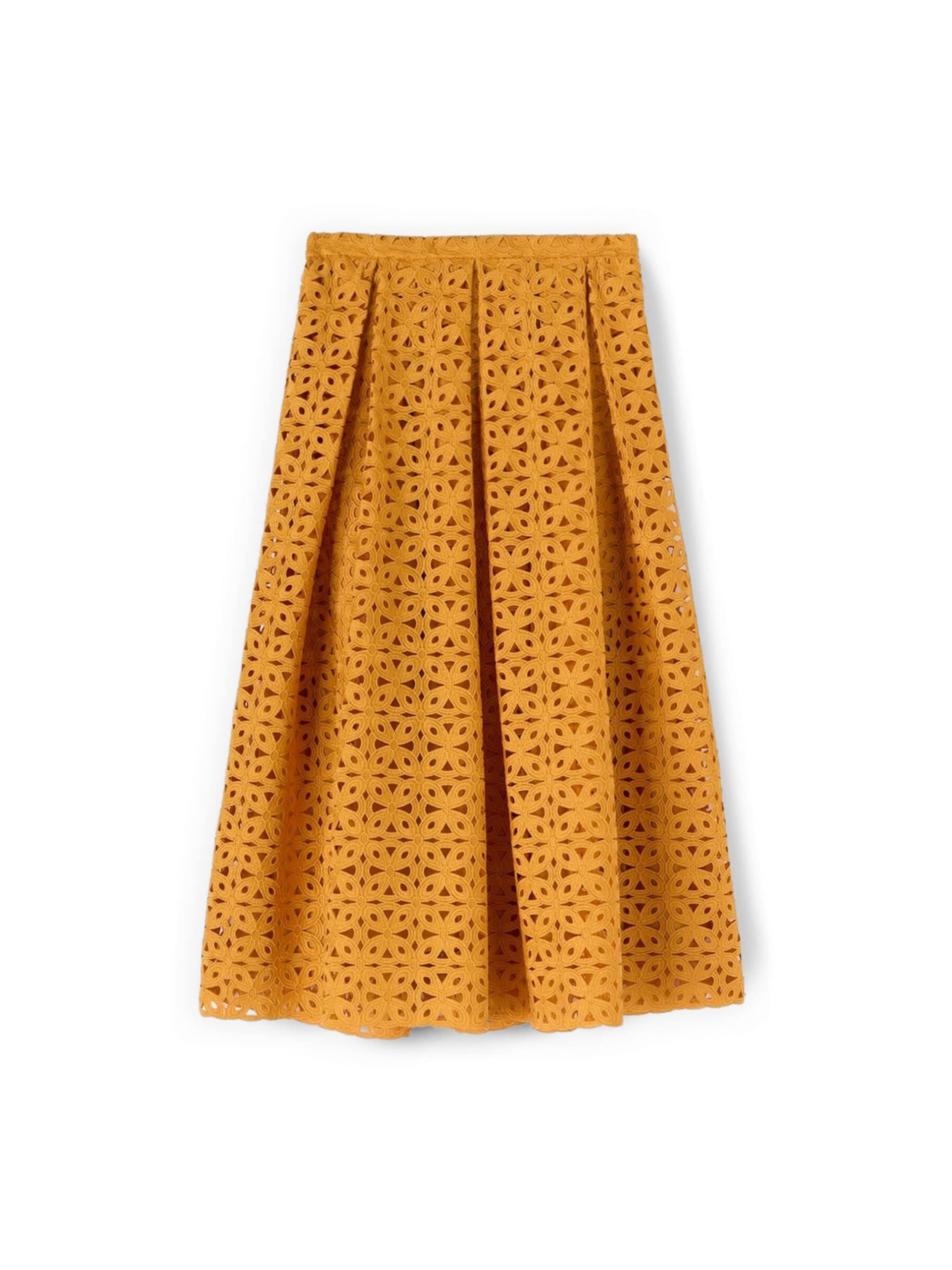 MOTIVI - Falda en amarillo: frente