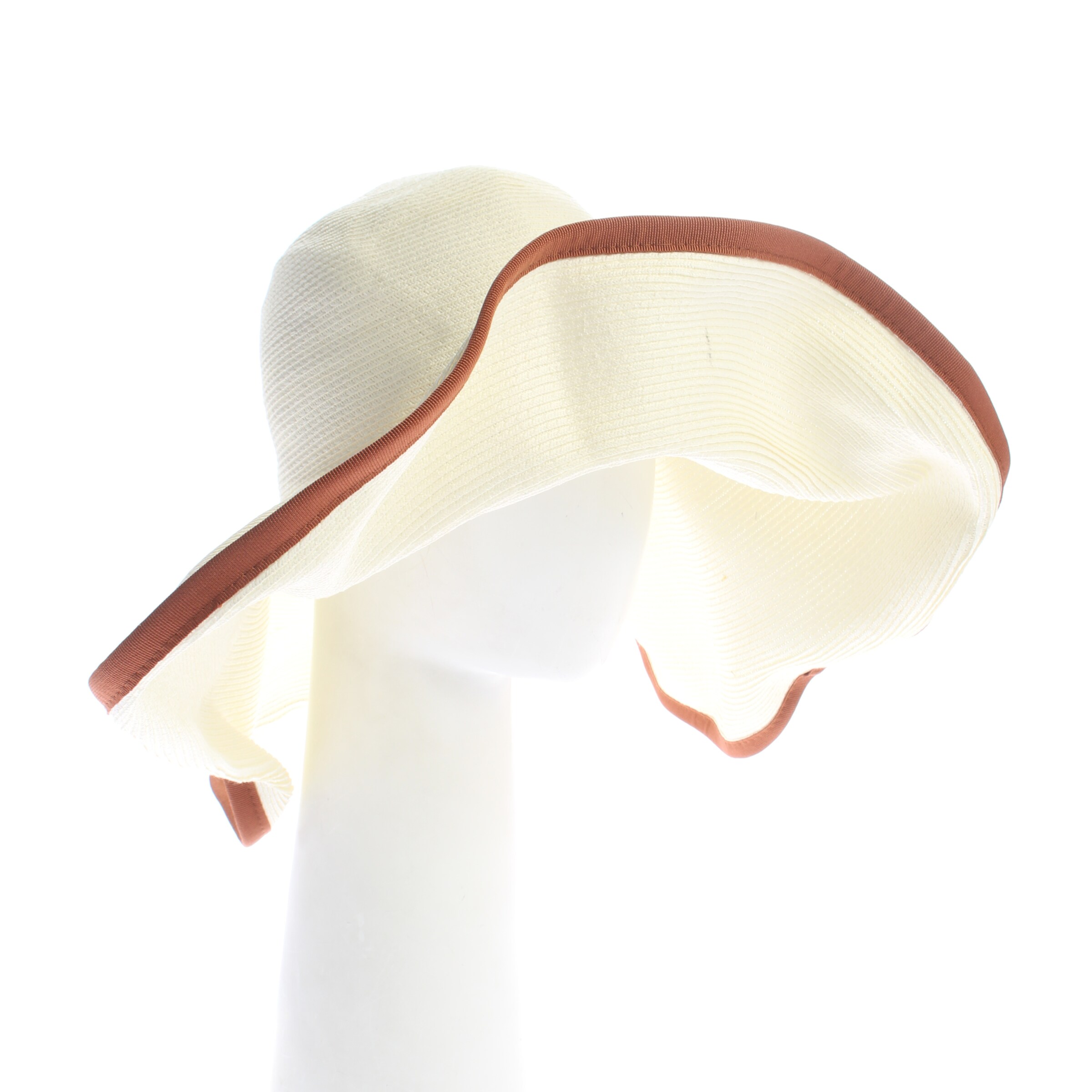 Max Mara Hut XS-XL in Braun: Vorderseite