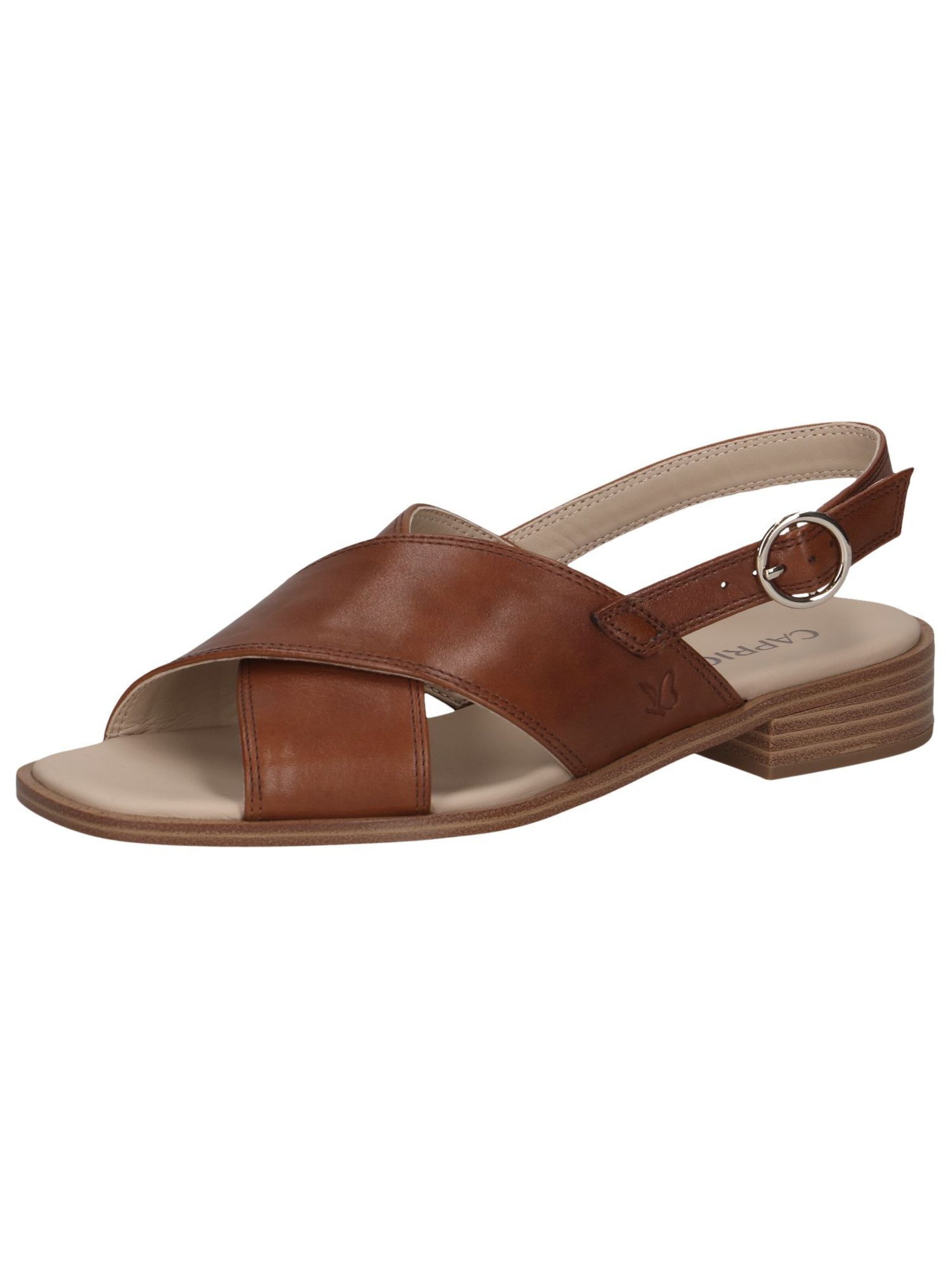 CAPRICE Sandals in Brown: front