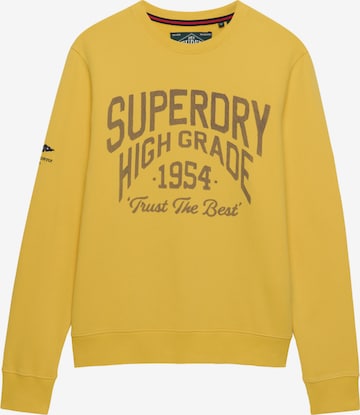 Superdry & Co Sweatshirt in Gelb: Vorderseite