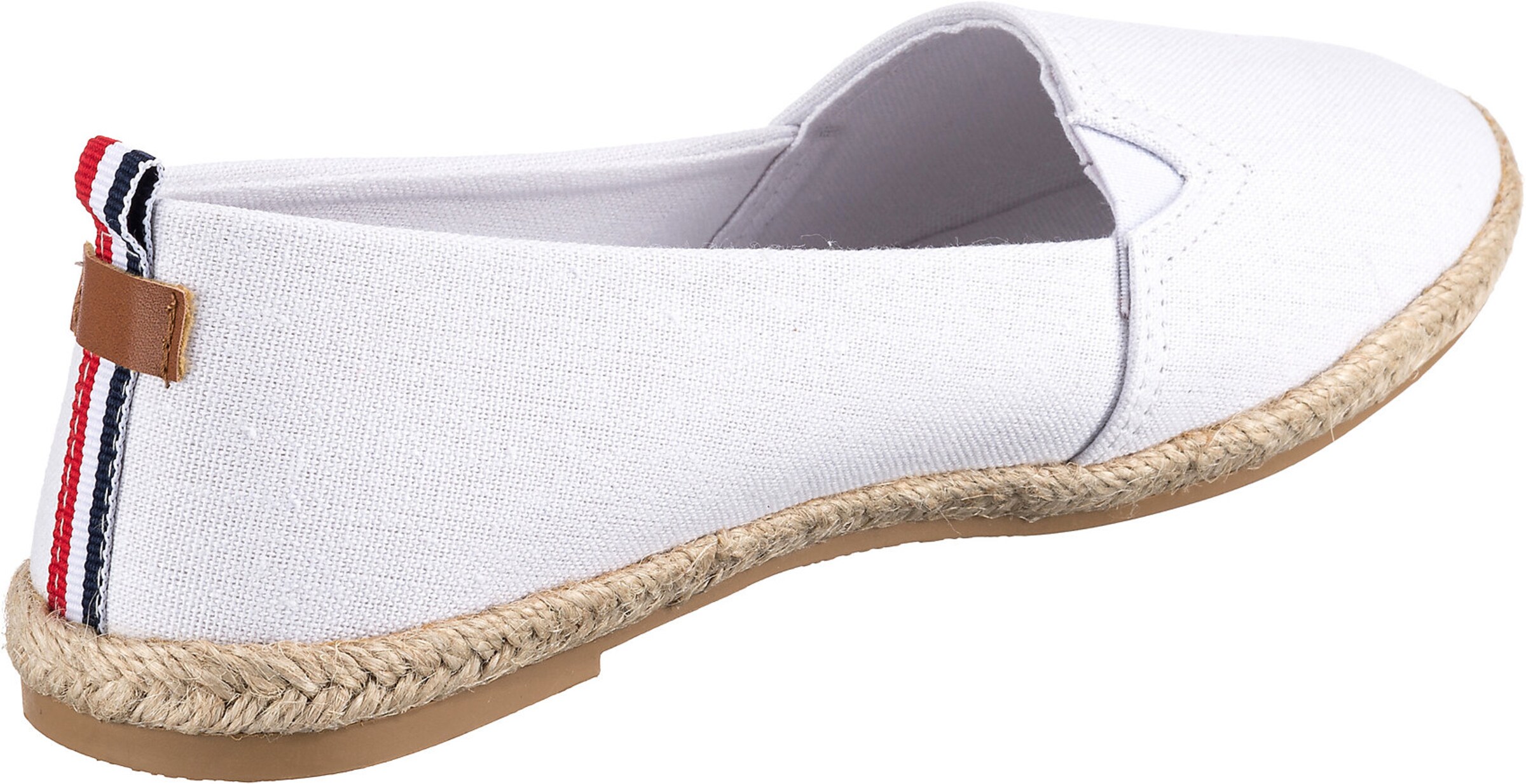 Frauen Halbschuhe Inselhauptstadt Espadrilles in Weiß - PO07373 Frauen Halbschuhe Inselhauptstadt Espadrilles in Weiß - PO07373