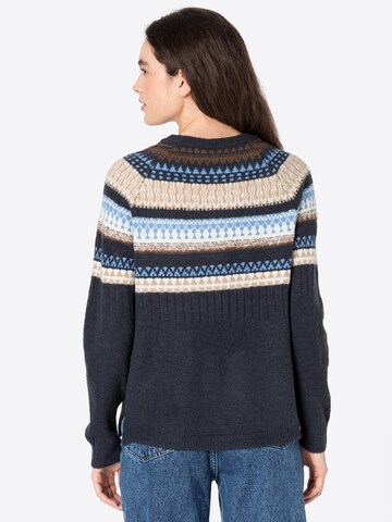 Fransa Pullover in Blau