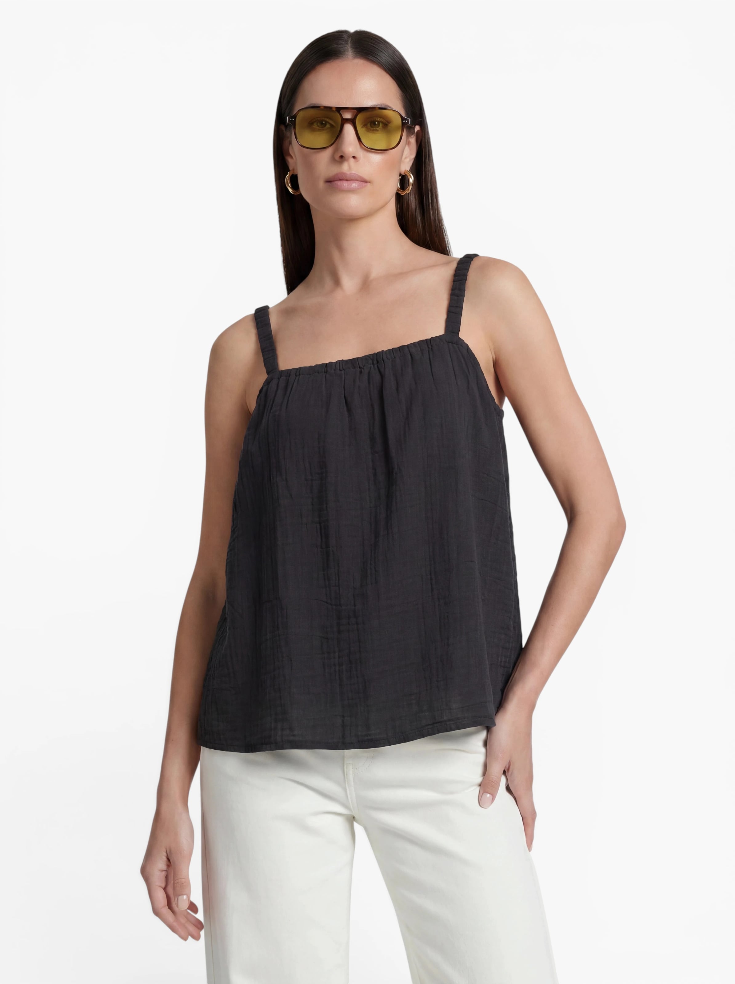 ONLY - Top 'ONLTHYRA' en negro