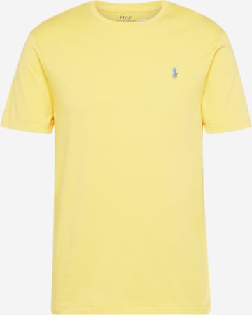 Polo Ralph Lauren Regular fit Μπλουζάκι σε κίτρινο: μπροστά