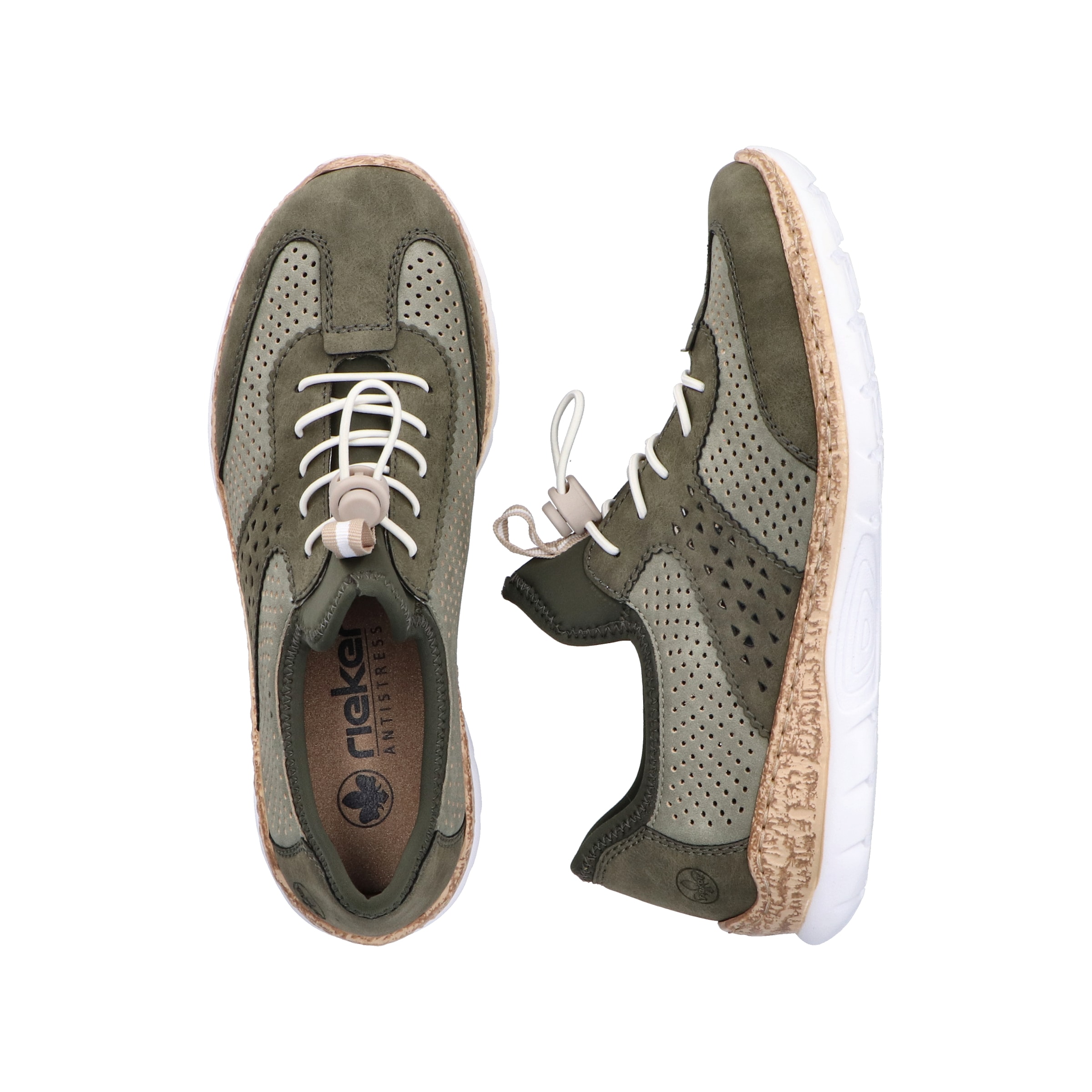 Rieker Slip-on in Groen