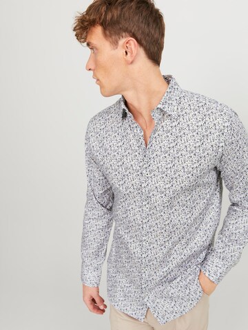 JACK & JONES Regular fit Button Up Shirt 'Nordic' in White