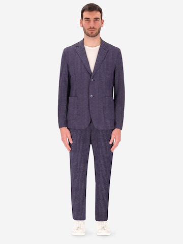 Distretto12 Regular Anzug 'Albury' in Blau: Vorderseite