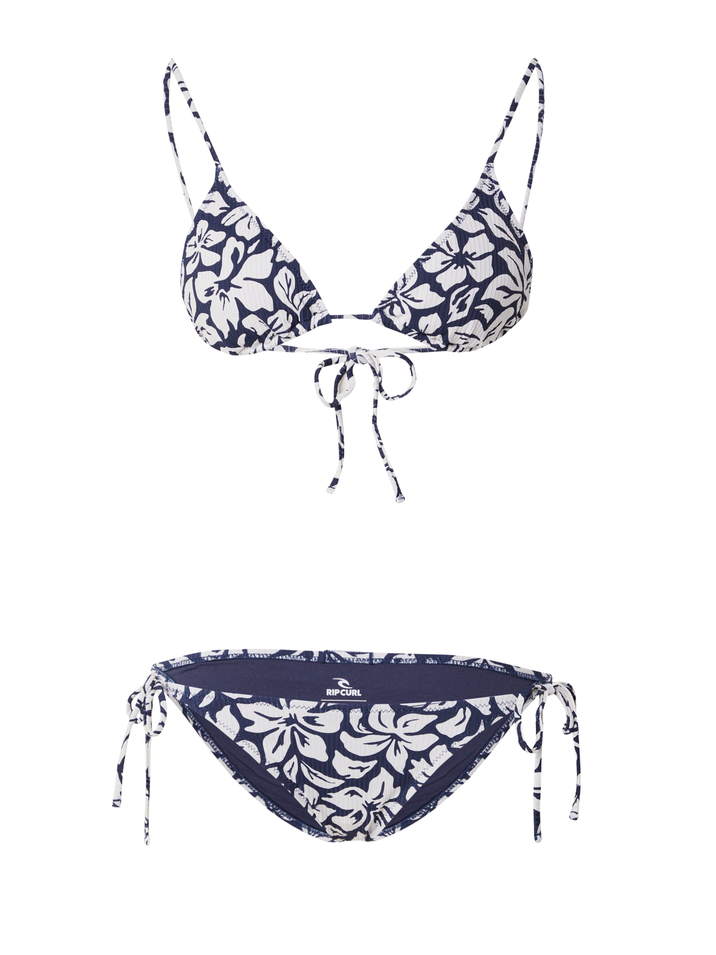 RIP CURL Треугольник Бикини в Синий: спереди