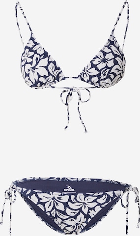 mėlyna RIP CURL Trikampė Bikinis: priekis