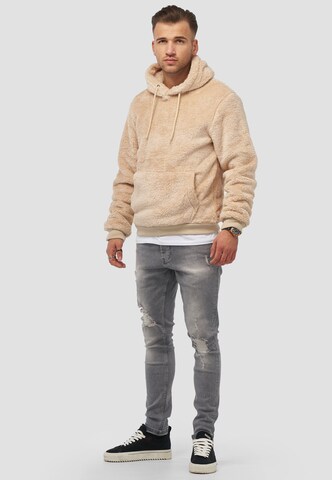 behype Sweatshirt in Beige