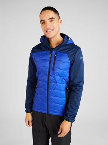 ICEPEAK Outdoorjas 'BYHALIA' in Blauw: voorkant