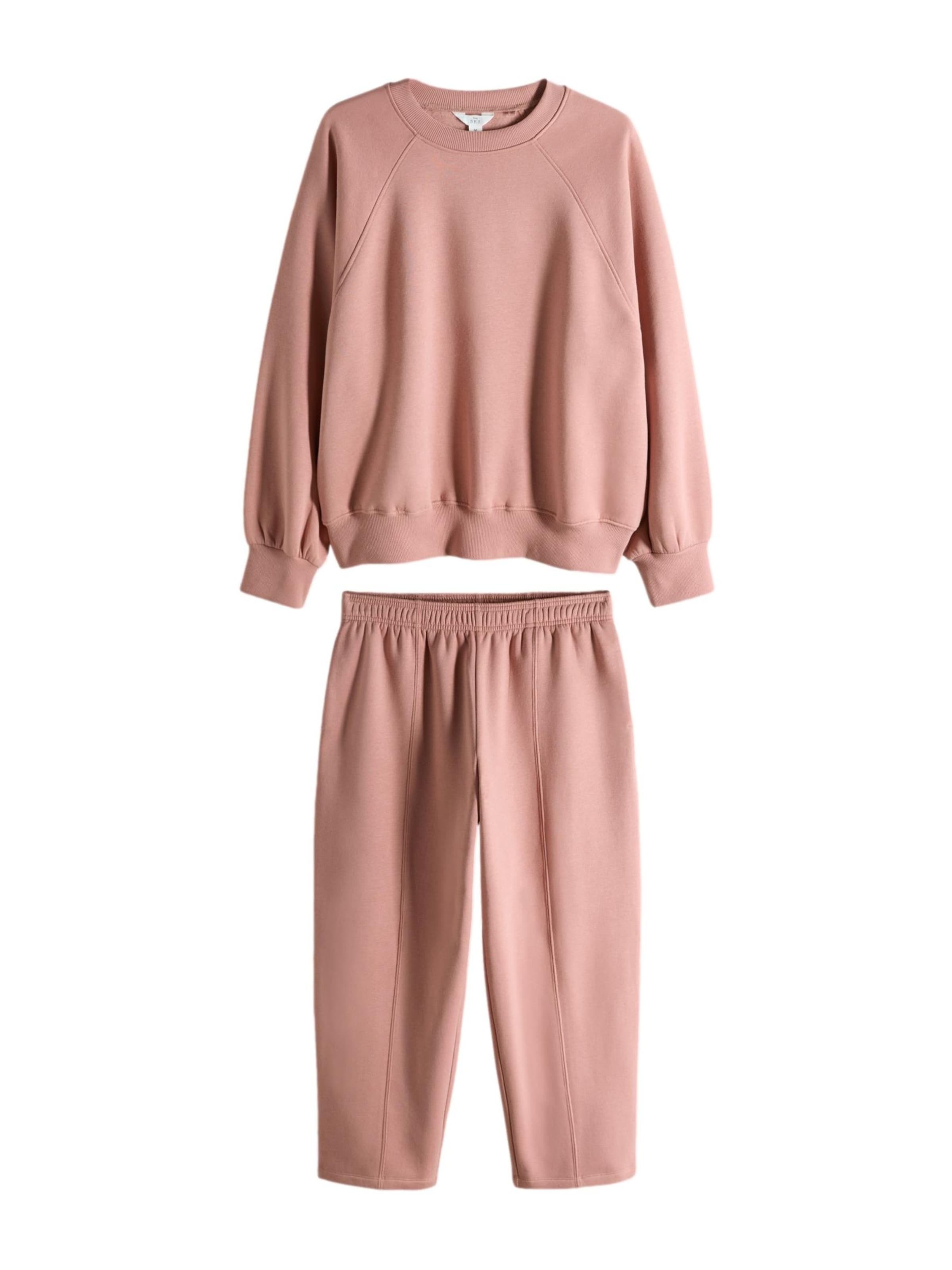 The Set Trenirka za tek | roza barva: sprednja stran