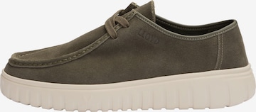 LLOYD Moccasin 'TORO ERA' in Green: front