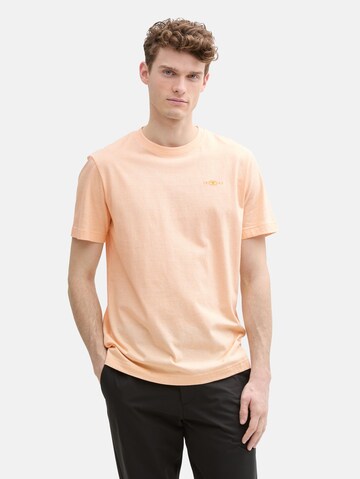 TOM TAILOR Shirt in Oranje: voorkant