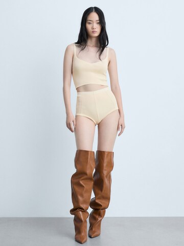 MANGO Top 'SIMBA' in Beige